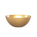 60oz Gold Plastic Bowl Disposable