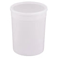 128oz Storage Containers with Lids Disposable Plastic