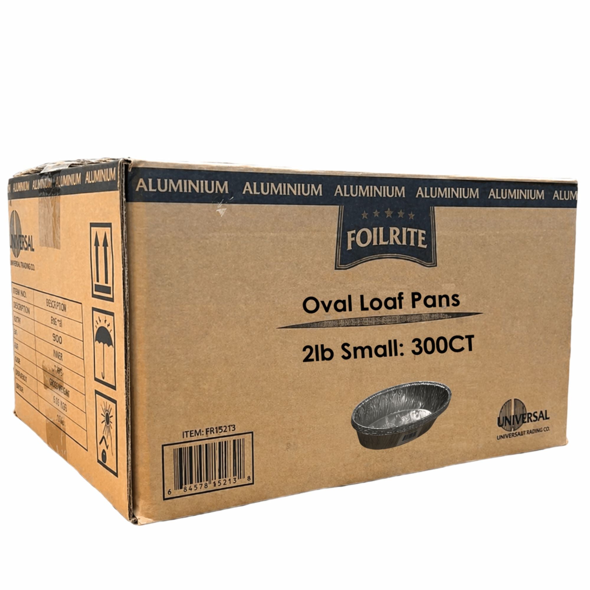 *WHOLESALE* 2lb Small Oval Challa Loaf Pans Aluminum Disposable 300/Case