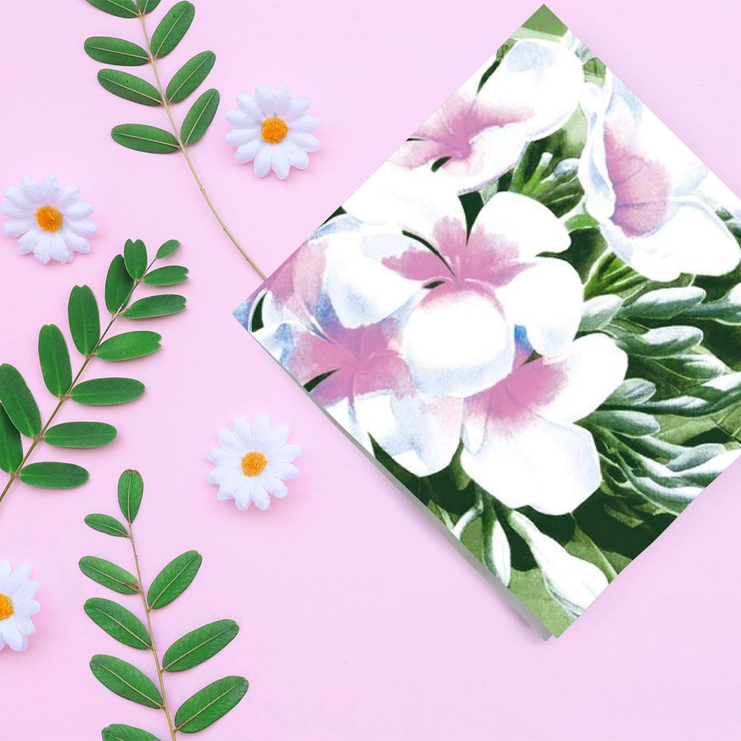White Elegance Lunch Paper Napkins 20 Pack