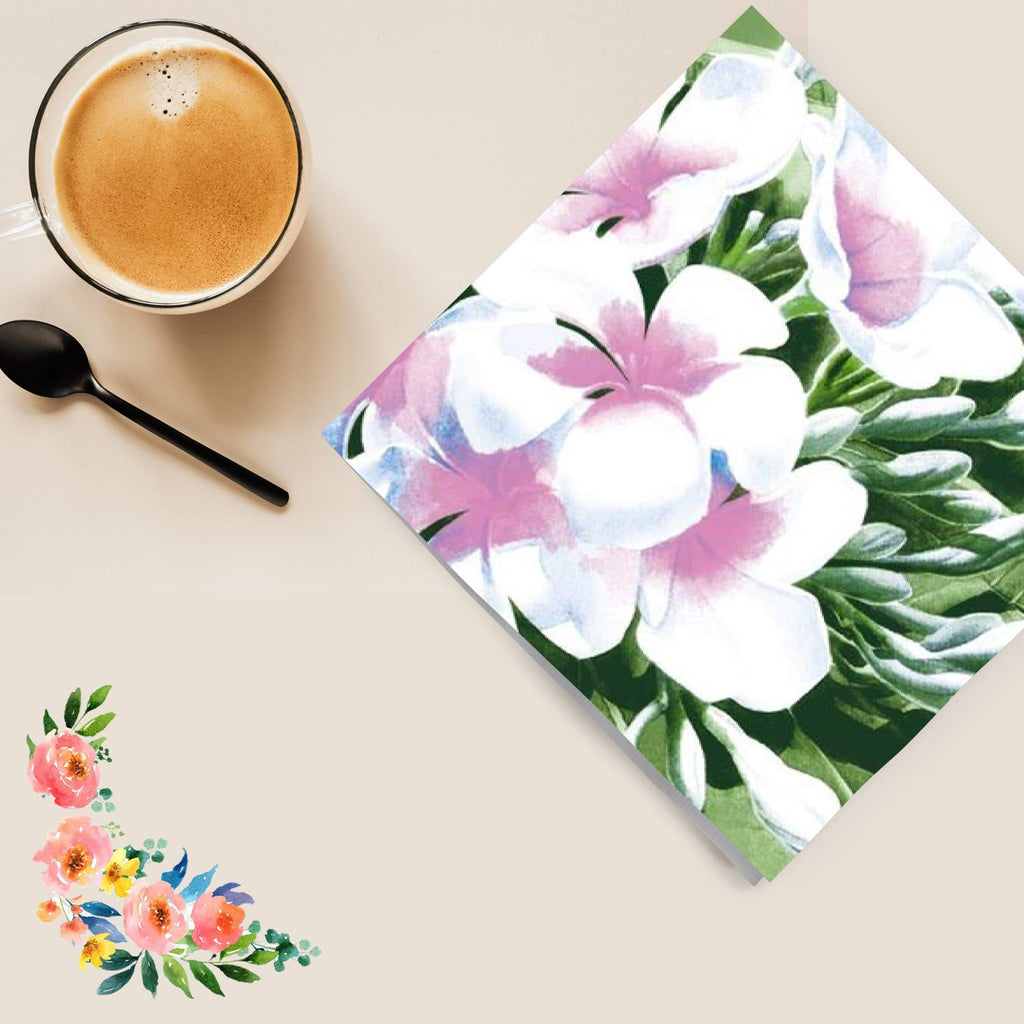 White Elegance Lunch Paper Napkins 20 Pack