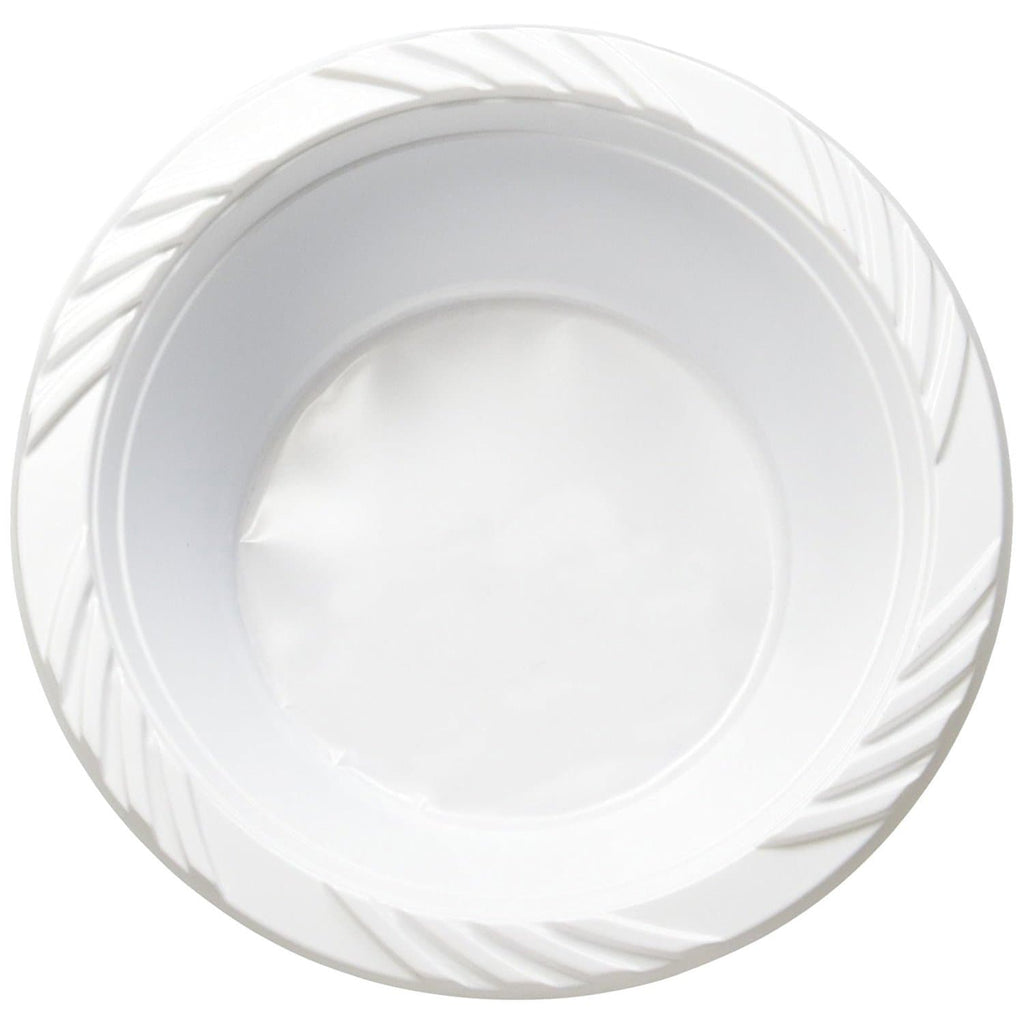 *WHOLESALE* 5oz White Dessert Bowls Lightweight Plastic  800/case