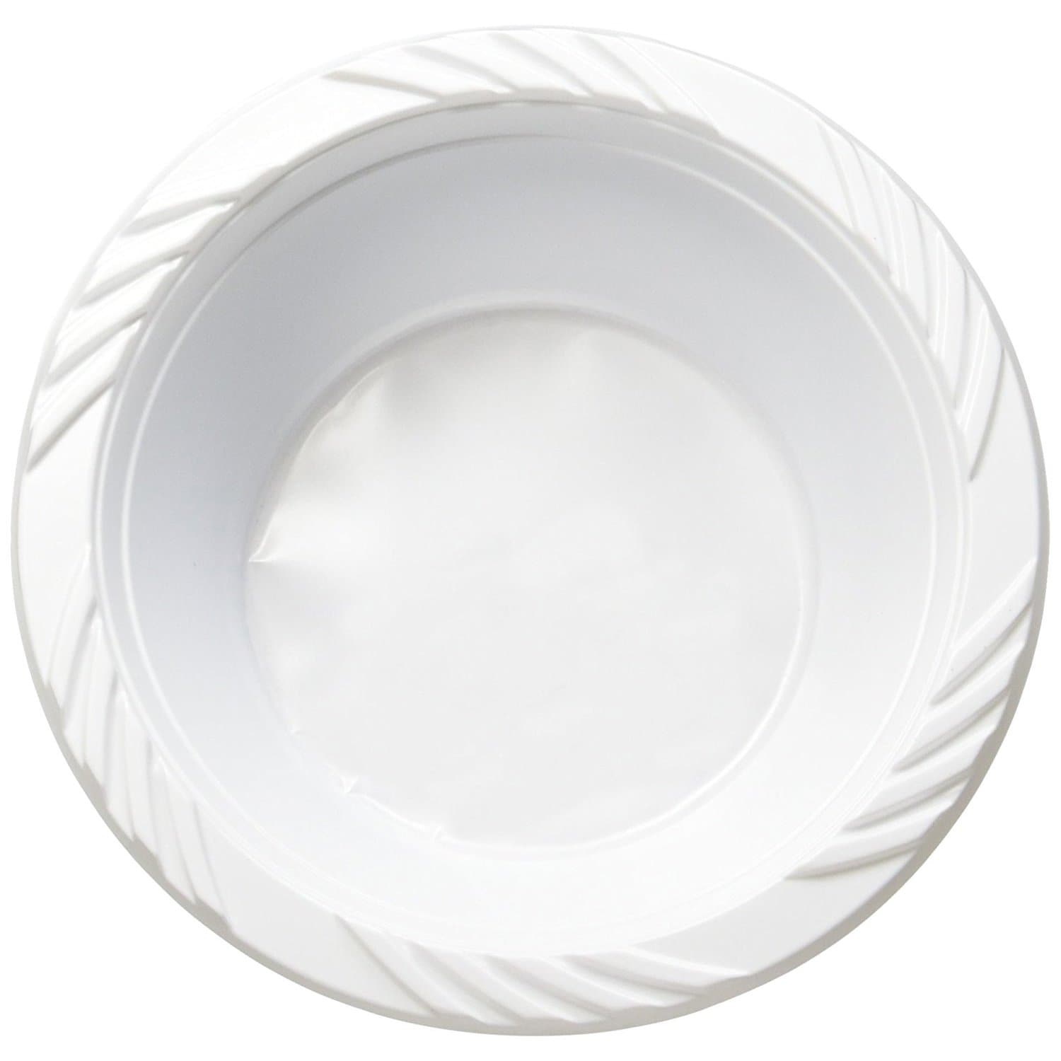 *WHOLESALE* 5oz White Dessert Bowls Lightweight Plastic  800/case