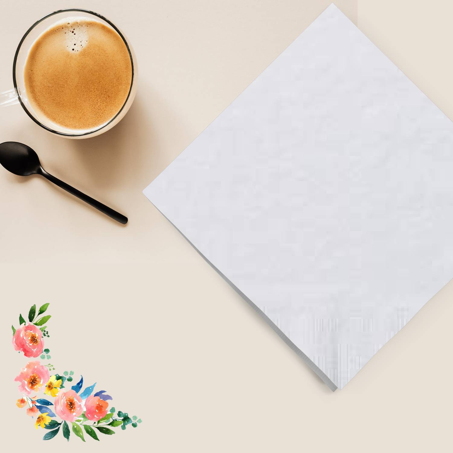 *WHOLESALE* Lunch Napkins 2 Ply White 720/Case