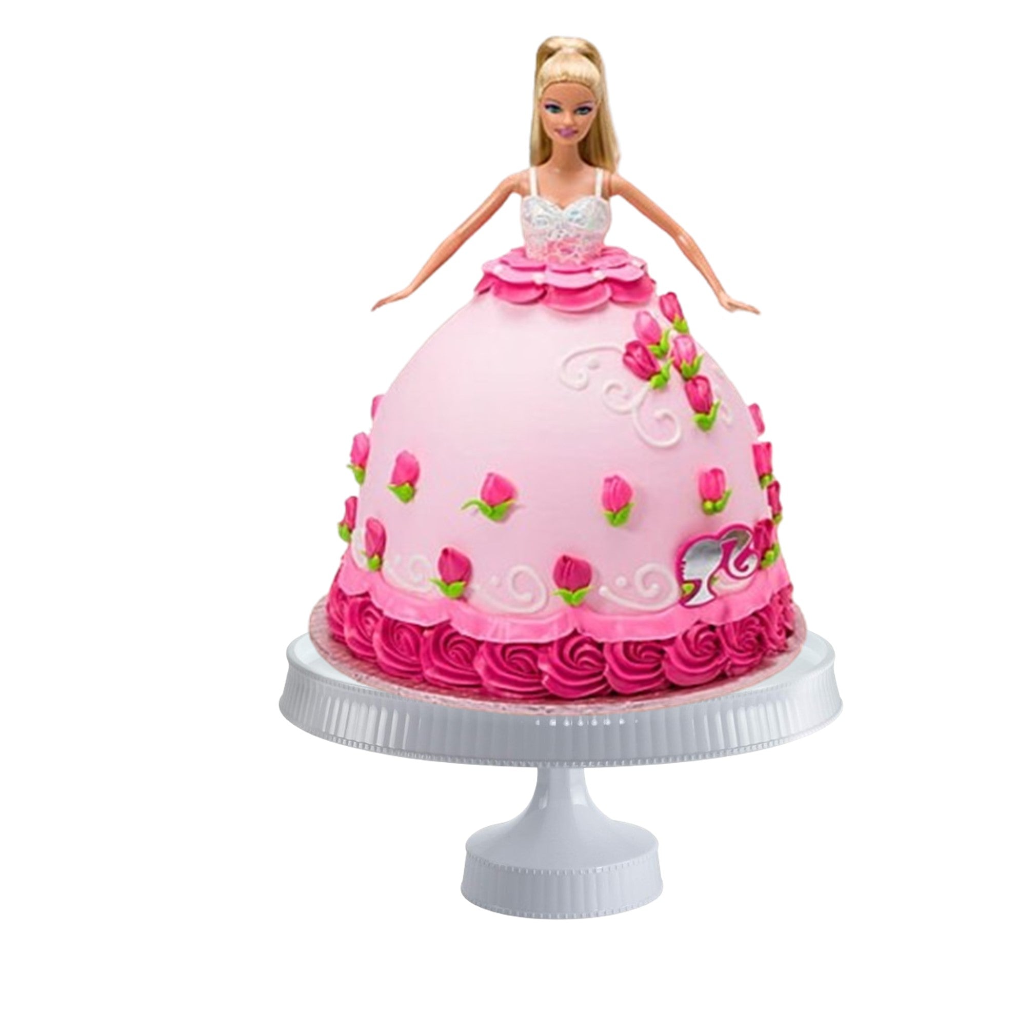 10.5"  White Cake Plastic Stands Extra Heavyweight