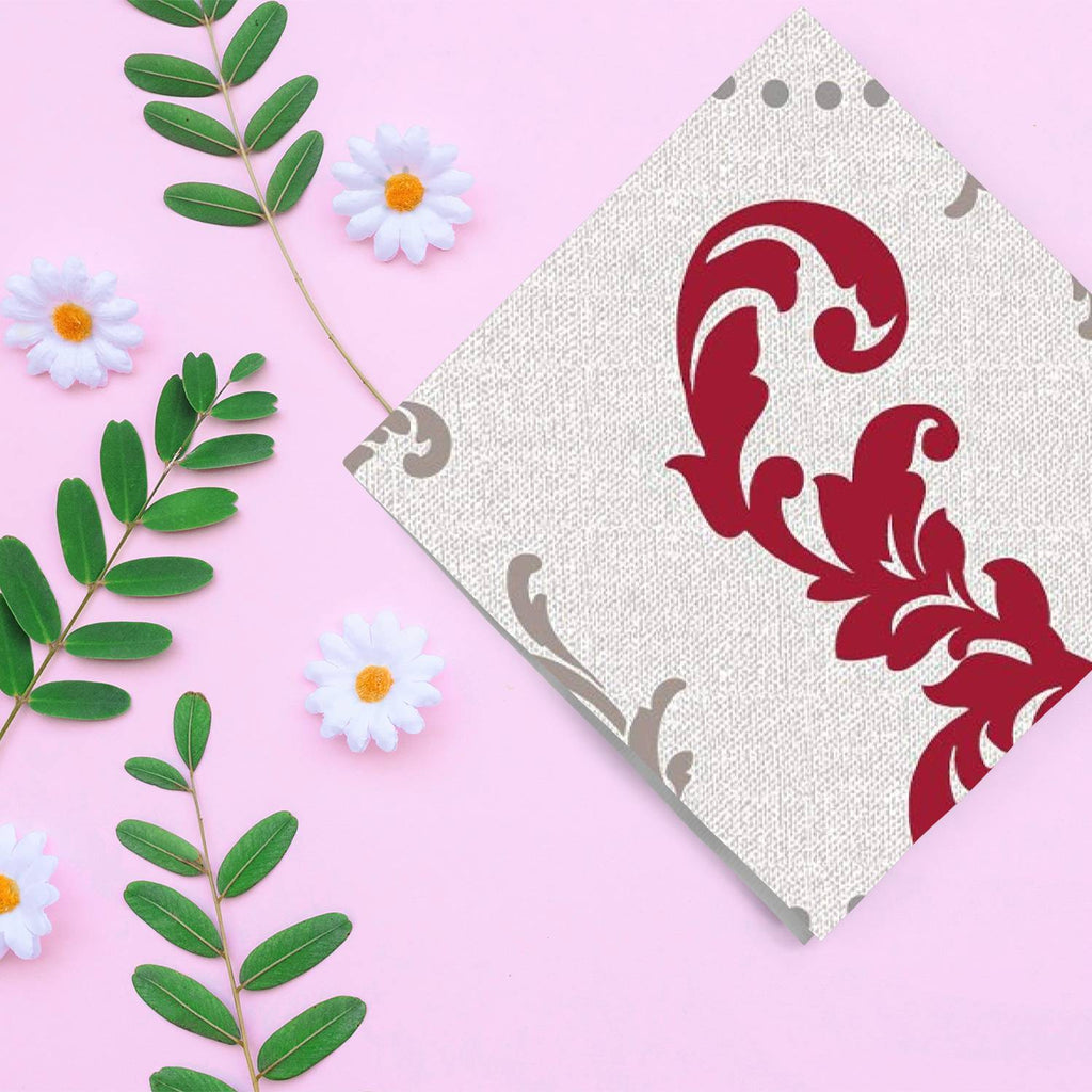 Wine Fleur-de-lis  Lunch Paper Napkins 20 Pack