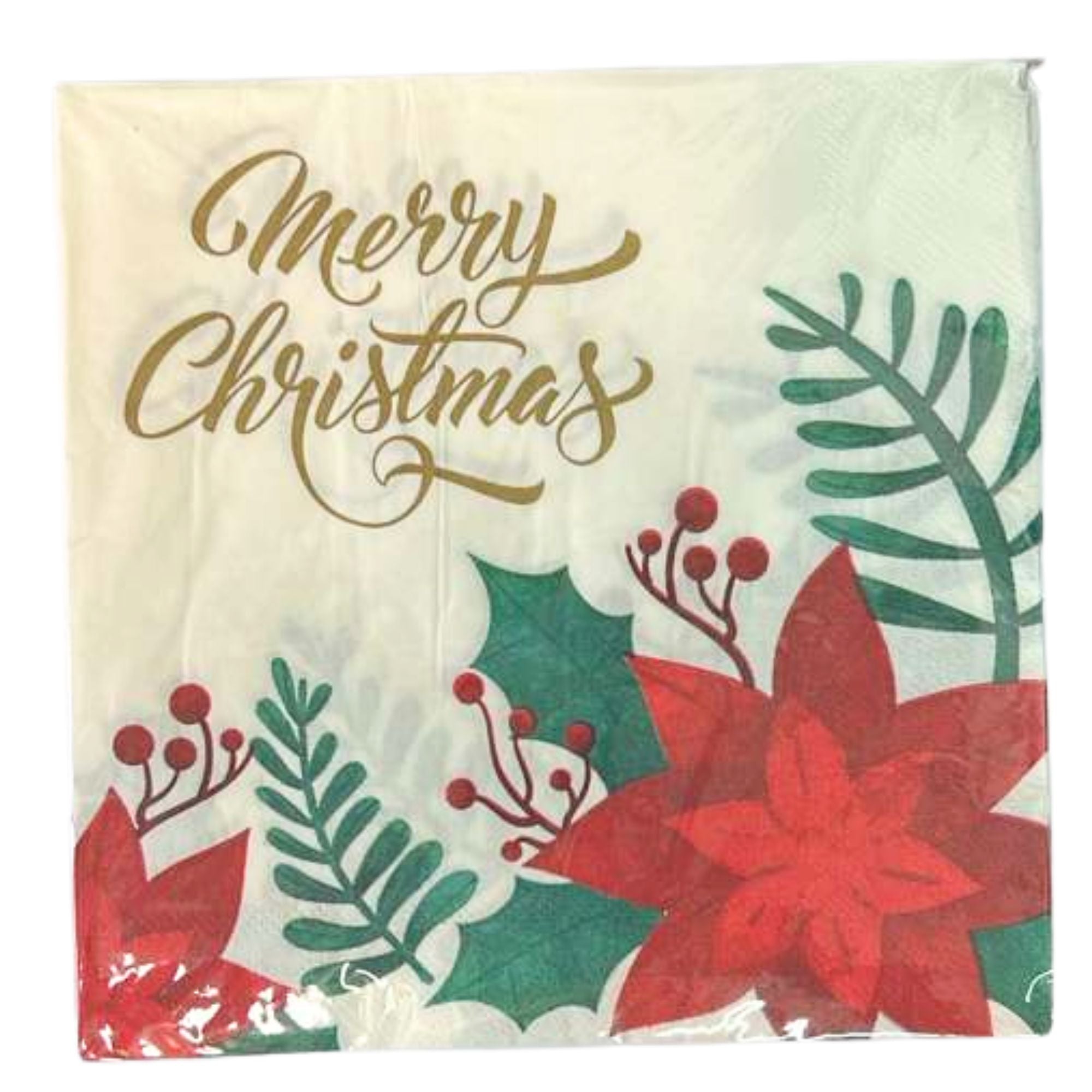 Christmas Lunch Paper Napkins: 16 Pack