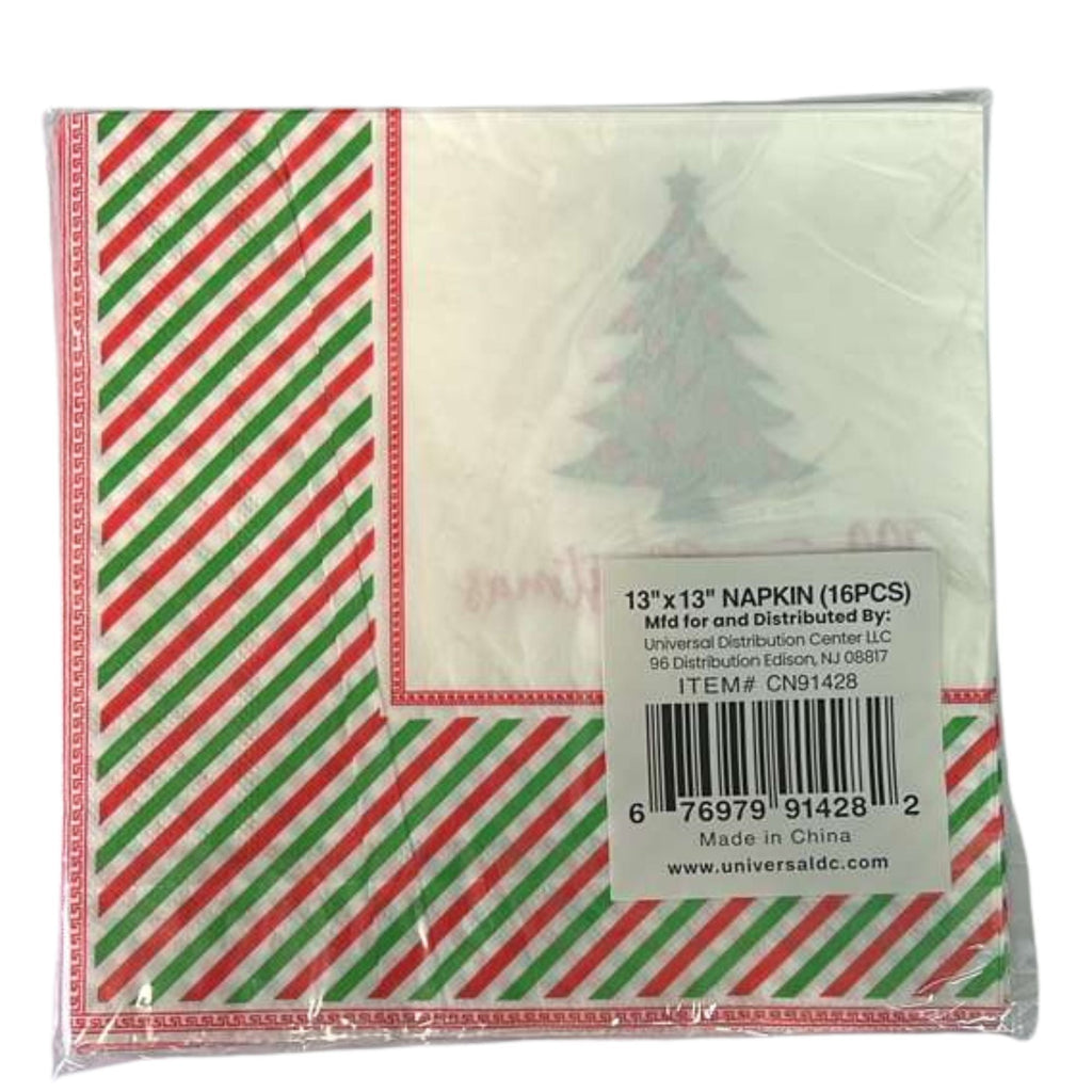 Christmas Lunch Napkins Paper 16 Pack I Christmas Napkins