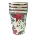 Christmas 9oz Paper Party Cups 8 Pack