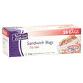 Sandwich Bags Zip Seal Plastic