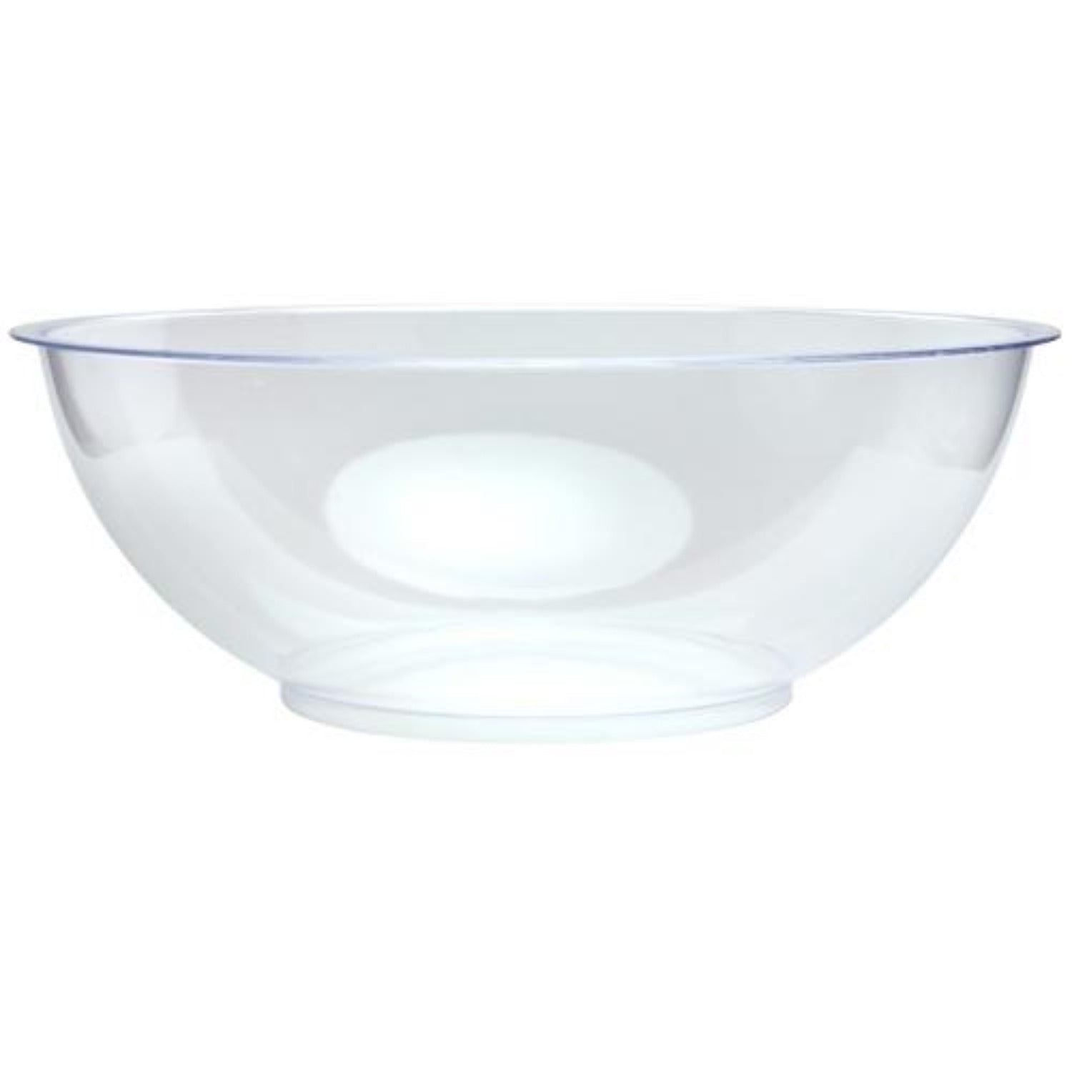 160oz Clear Bowl Heavy Weight Plastic