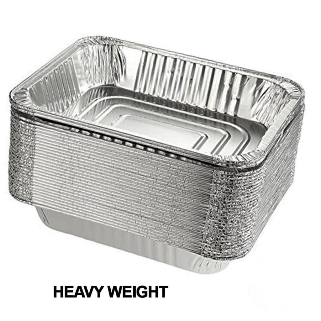 *WHOLESALE* 9×13 Half Size Aluminum Pans Disposable Heavy Duty Weight 100 Pack