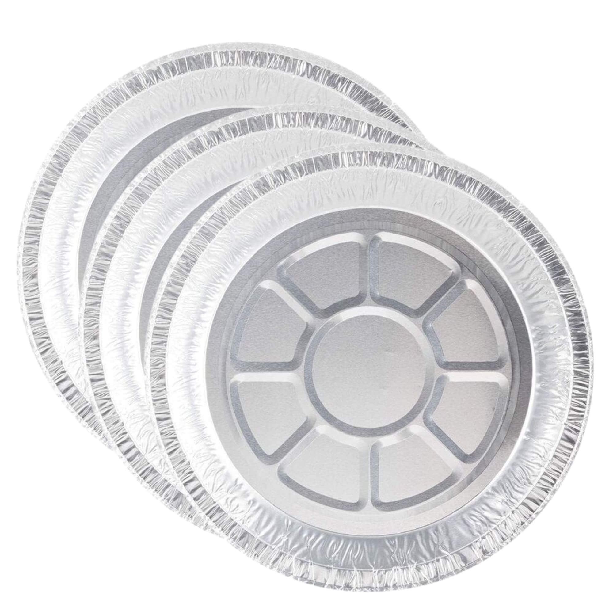 9” Shallow Aluminum Foil Pie Pans / Non-Stick & Oven Safe Disposable