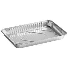 *WHOLESALE* Small Quarter 1/4 Cake/ Cookie Sheet Disposable Aluminum Case100/ Case