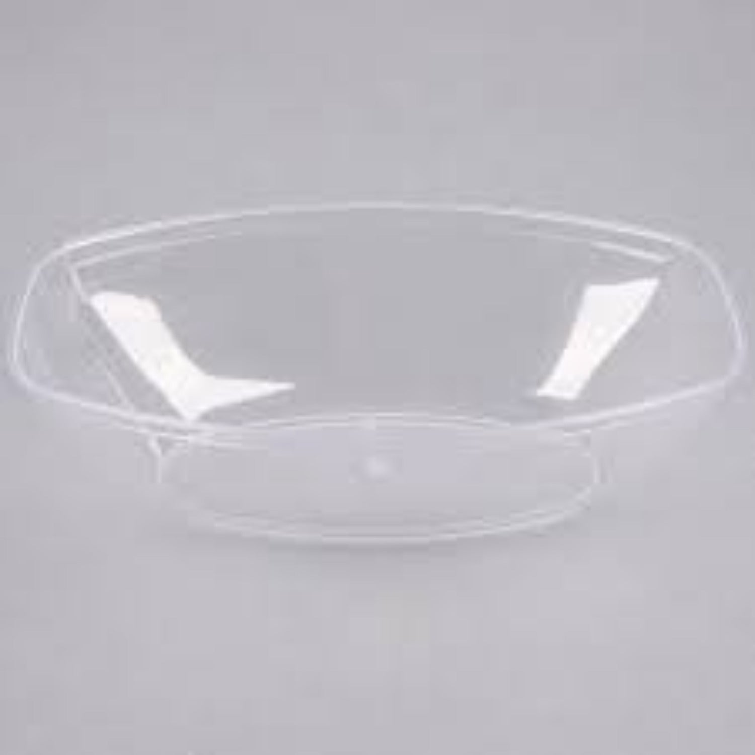 80oz Clear Plastic Oval Luau Bowl