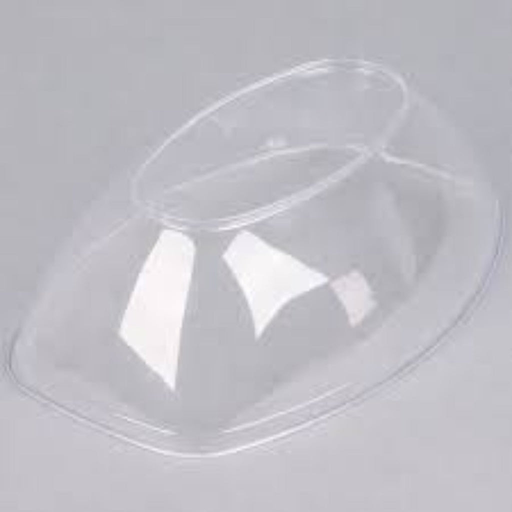 80oz Clear Plastic Oval Luau Bowl