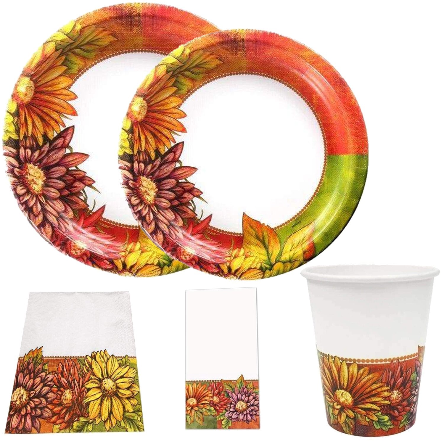 Lunch Napkins Floral Art Premium 40 Pack