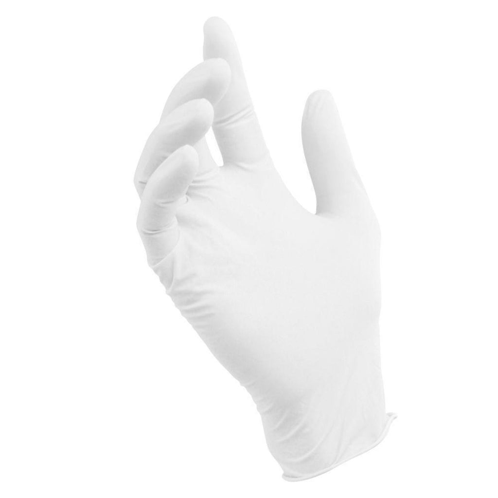 Large Sanitex Vinyl Gloves Disposable 100Pcs
