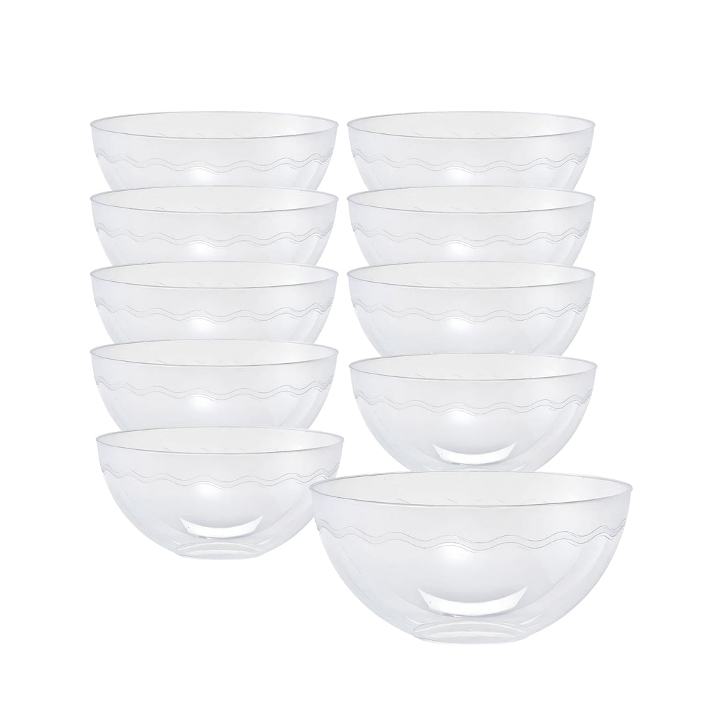 52oz Bowl Plastic Clear - 1 Bowl Per Pack