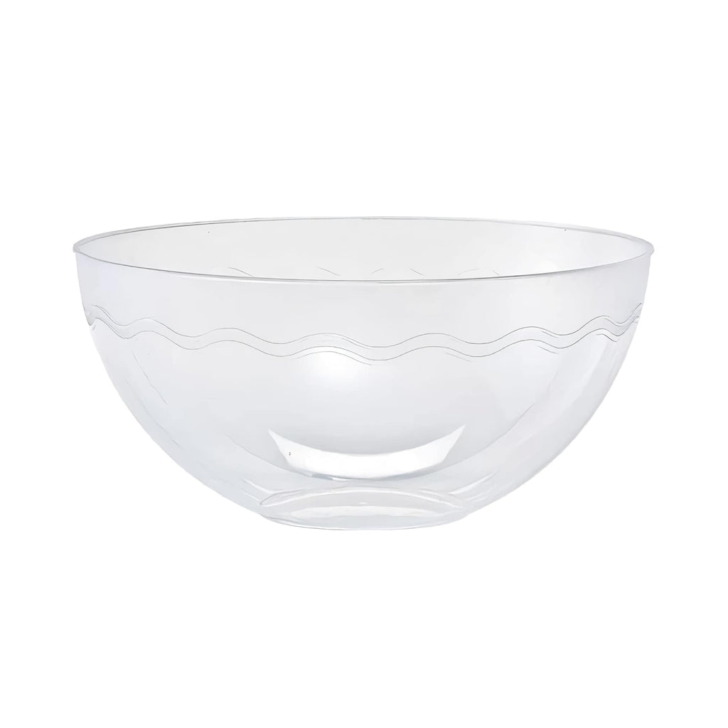 52oz Bowl Plastic Clear - 1 Bowl Per Pack