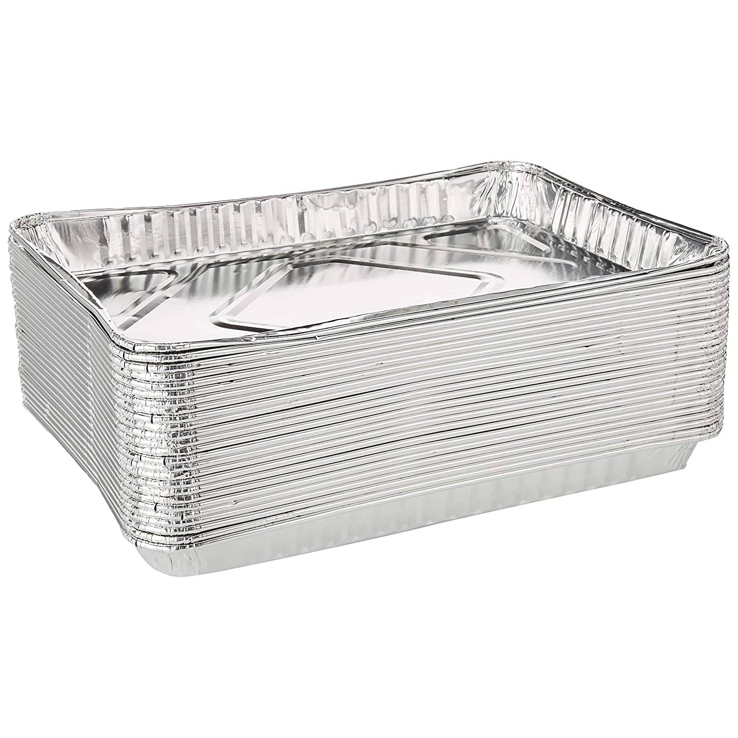*WHOLESALE* Small Quarter 1/4 Cake/ Cookie Sheet Disposable Aluminum Case100/ Case