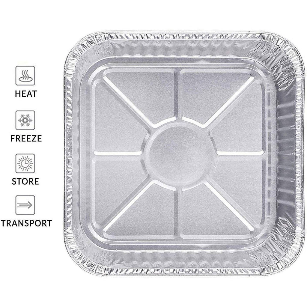 9" Square Cake Baking Pan Disposable Aluminum