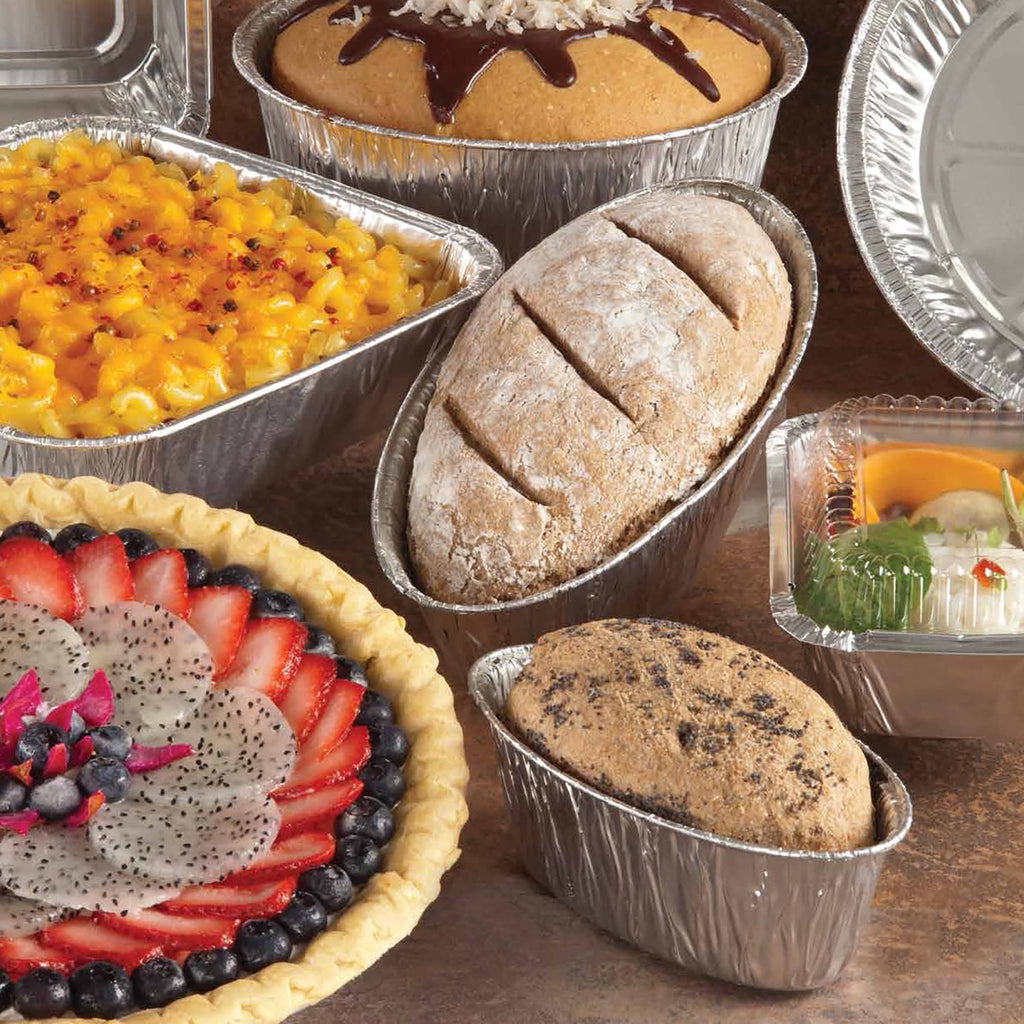 9" Square Cake Baking Pan Disposable Aluminum