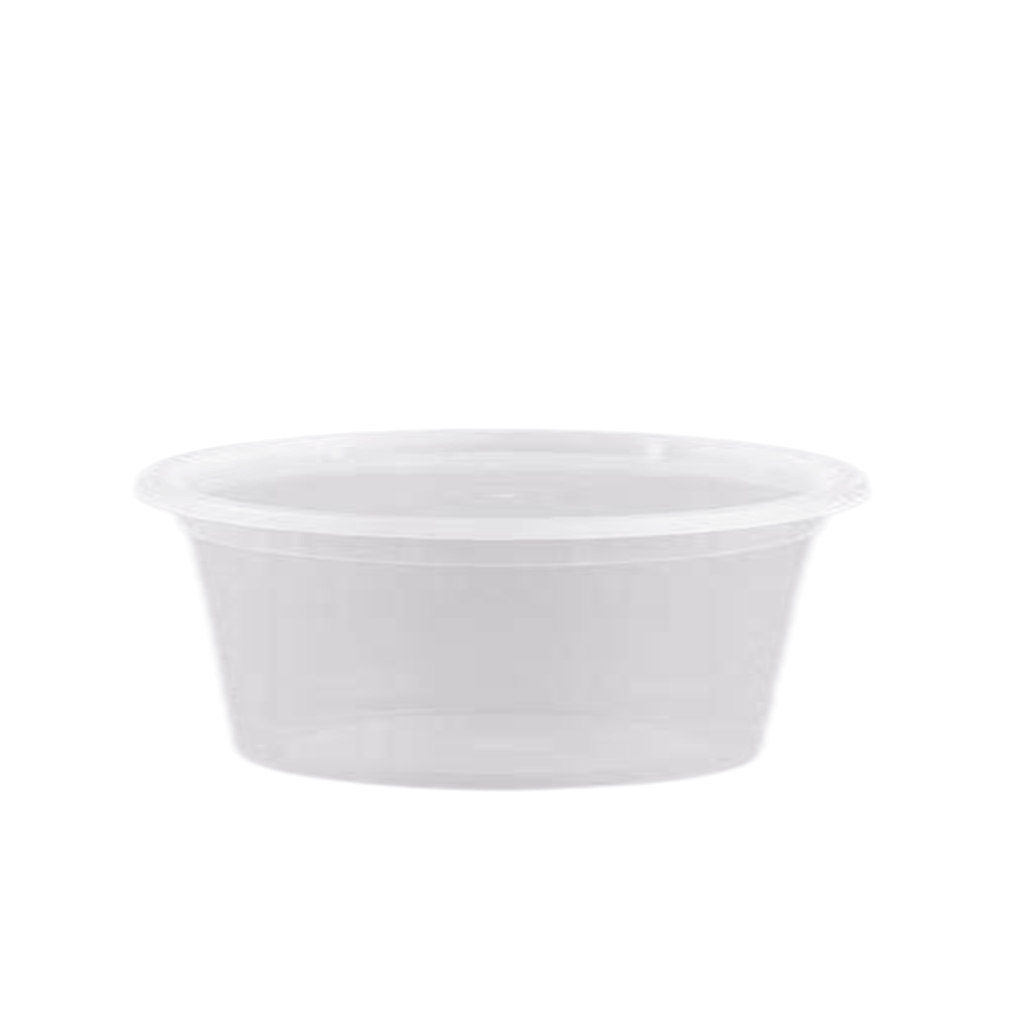 10oz Containers With Lids Clear Light Weight Plastic Food Storage