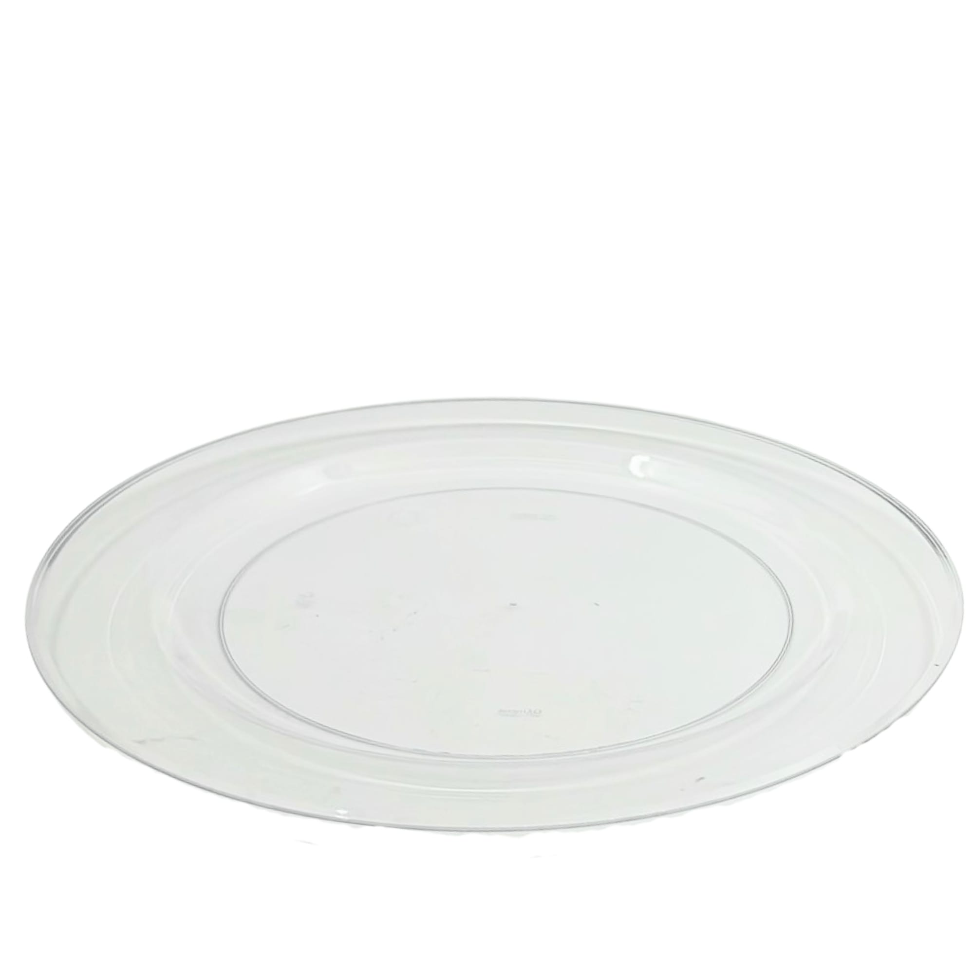 *WHOLESALE* 10.25" Clear Plate Heavy weight Plastic Dinner Magnificence 240/Case