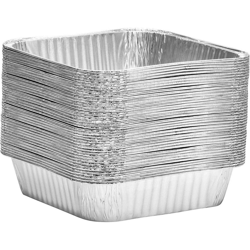 9" Square Cake Baking Pan Disposable Aluminum