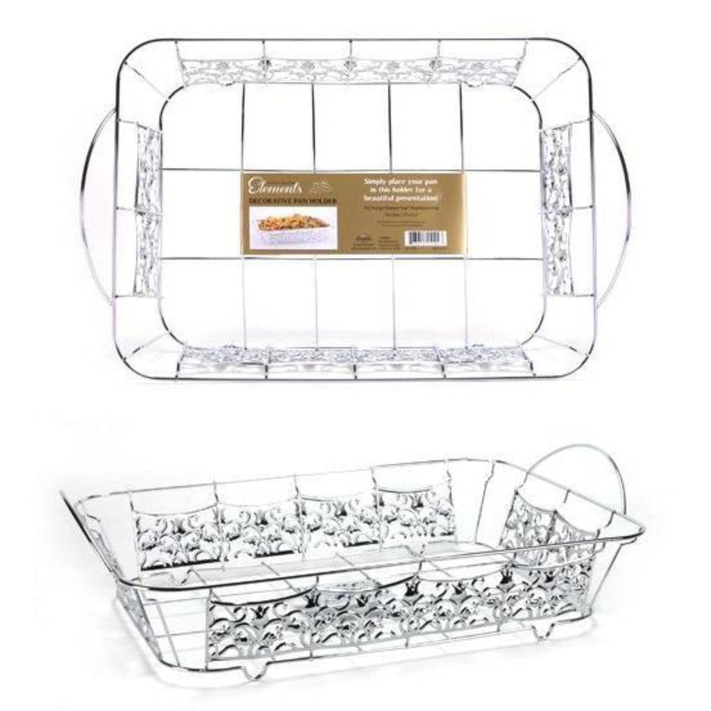 Roaster Decorative Disposable Aluminum Pan Holder