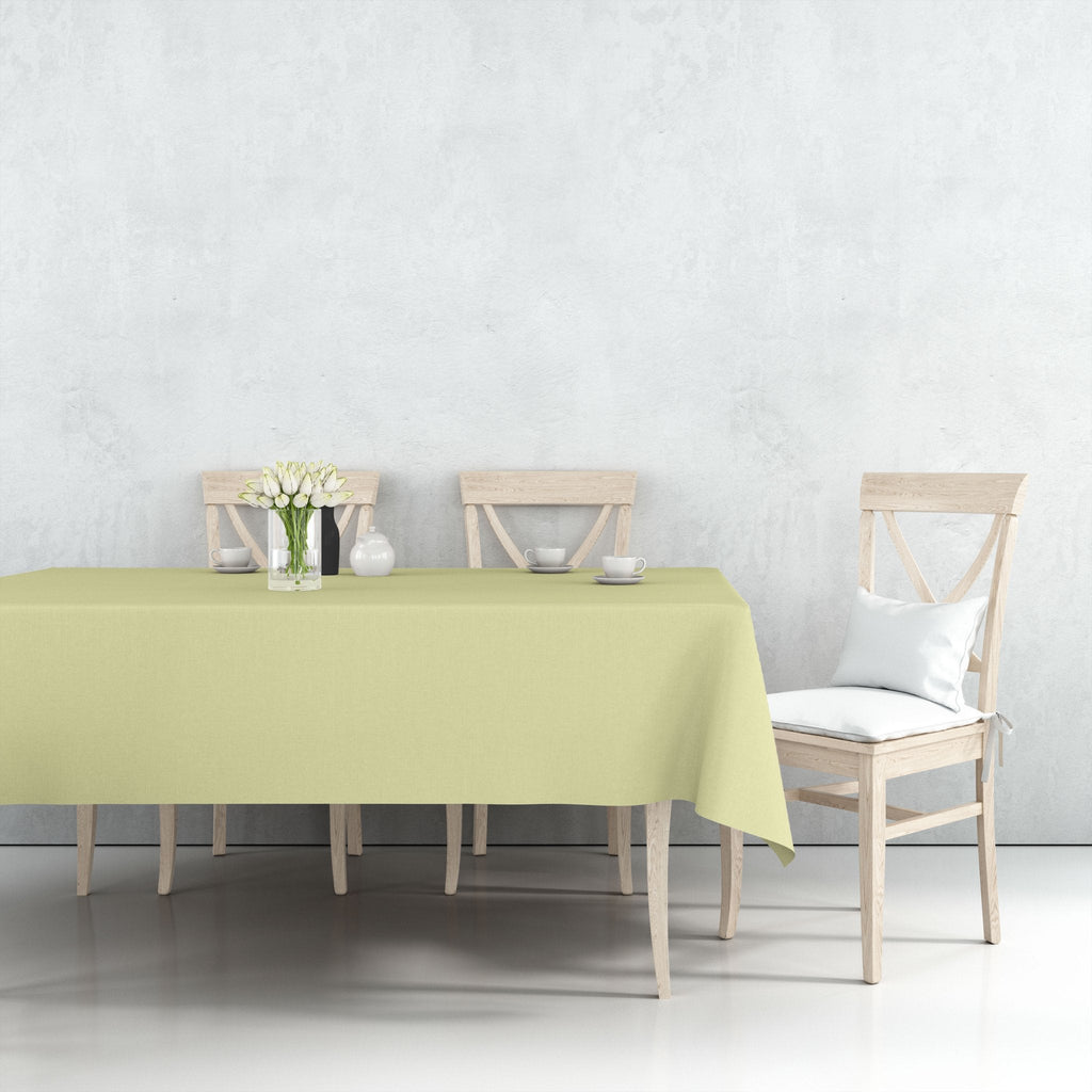 *WHOLESALE* 54'' X 108'' Ivory Rectangular Table cover Disposable Plastic 48/Case