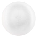 13" Transparent Hammered Plastic Charger